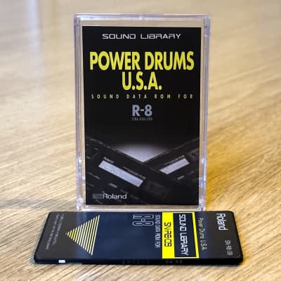 Roland R-8 / R-8m / R-8 MKII | SN-R8-09 POWER DRUMS USA | Waveform ROM Voice Card |
