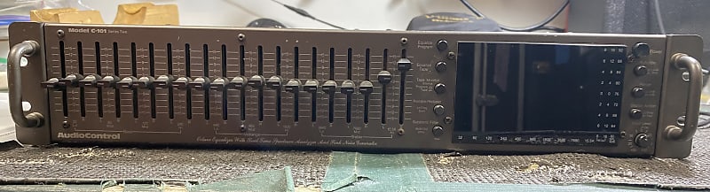 Audio Control C-101 Equalizer/Analyzer  			
