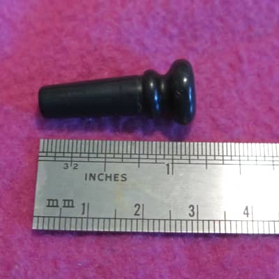 vintage 1959 Gibson strap button plug for es 175 archtop acoustic image 3