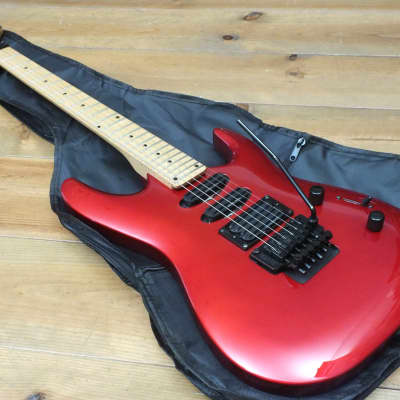 Original 1980s KRAMER Striker 422S 422 s Metallic Red | Reverb