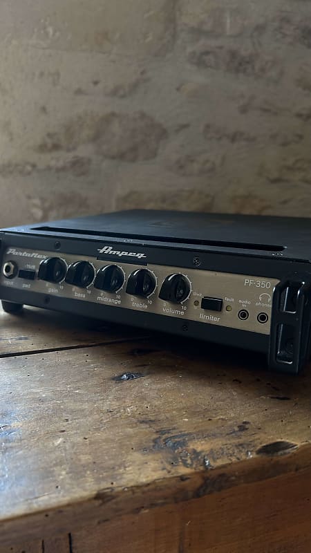 Ampeg PF-350 Portaflex 350-Watt Bass Amp Head 2011 - Present - Black image 1