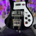 NEW 2022 Rickenbacker 4003S Jetglo (Black) 4-String Bass 4003SJG w/Case 717