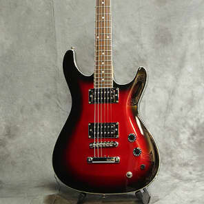 Ibanez GSZ 220A Metallic Red Burst 05 315395110 Reverb