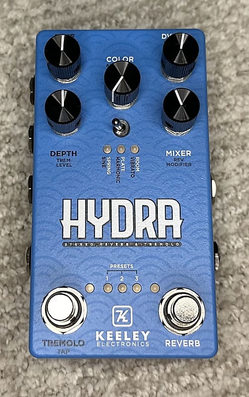 Keeley Hydra Stereo Reverb & Tremolo