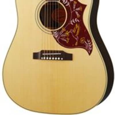 Epiphone Hummingbird Acoustic Electric Guitar Aged Natural Antique image 1