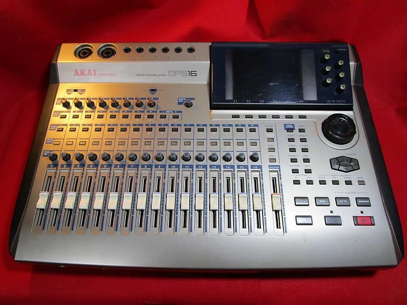 Akai DPS16 Digital Multitrack Recording Console 20GB + Optional FX board  EB4M Expedited shipping