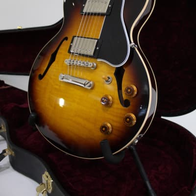 Gibson Custom Shop CS-336 Figured Top 2013 Vintage Sunburst | Reverb