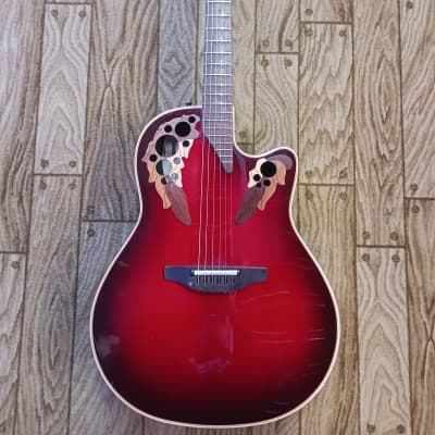 Ovation American LX Custom Legend® Super Shallow Cherry Cherry Burst |  Reverb