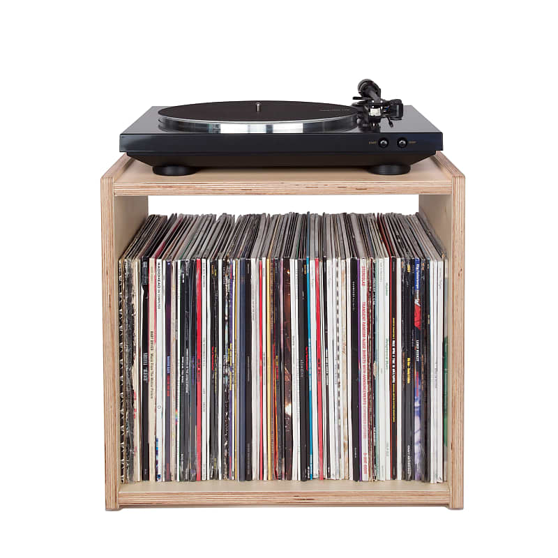 Line Phono: Cube Turntable Stand / Record Storage Cube / | Reverb