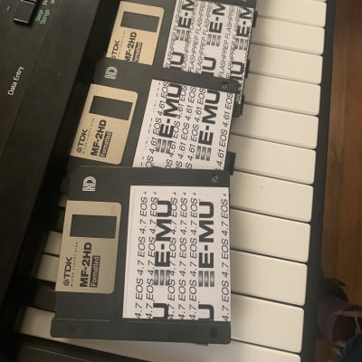 E-MU Systems EMU 4XT, E6400, E5000 EOS Update Floppies