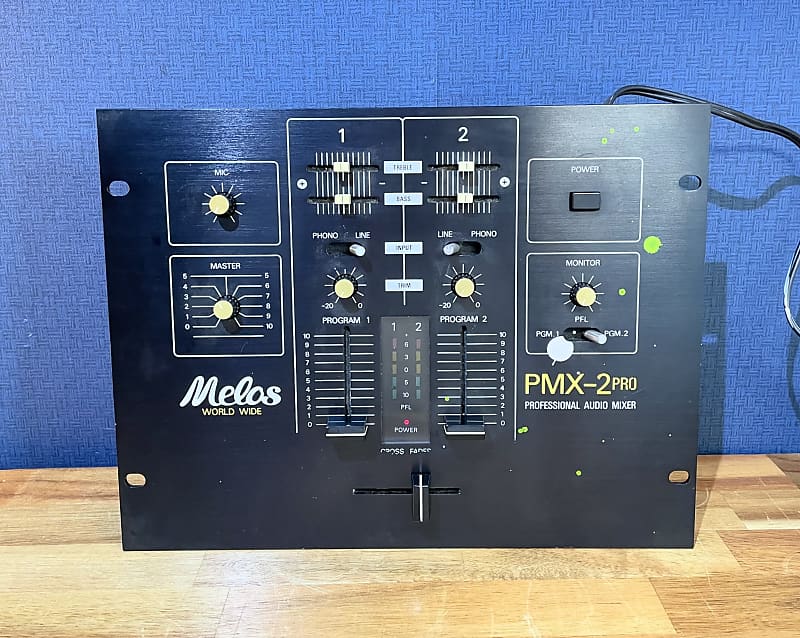 Melos DMC PMX-2 Pro Official World DJ Championship Mixer [Very Rare!]