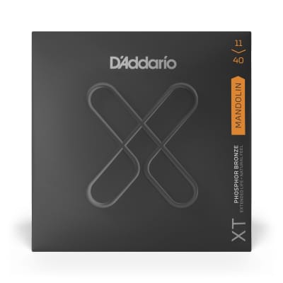 D'Addario XTM1140 XT Series Mandolin Strings, Phosphor Bronze, 11-40 image 2