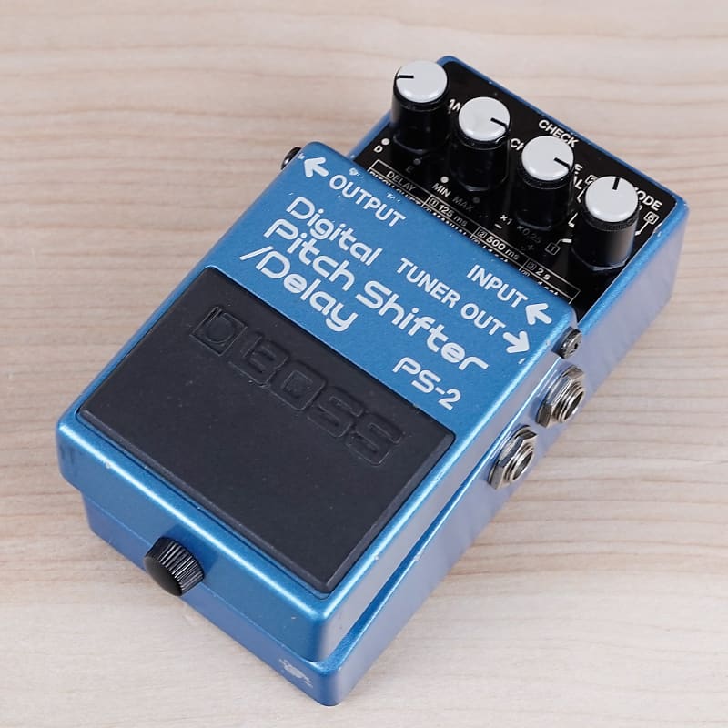 Boss PS-2 Digital Pitch Shifter/Delay (Blue Label) 1987 Blue First