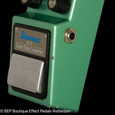 Ibanez ST-9 Super Tube Screamer with 2x JRC4558D op amps1984 s/n 420862 Japan image 6