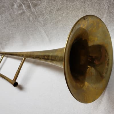 1951 Olds Ambassador Trombone - Made in LA w/ Mouthpiece - Serviced 453 image 5