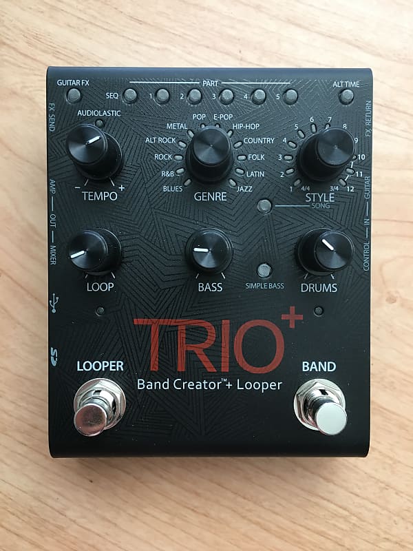 DigiTech TRIO Plus Band Creator + Looper | Reverb