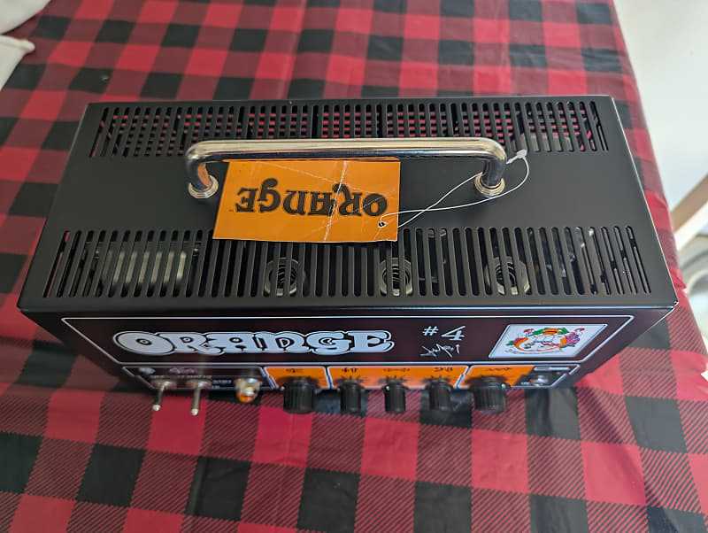 Orange #4 Jim Root シグネチャー　ヘッドアンプ Signature #4 Jim Root Terror Head – Orange Amps