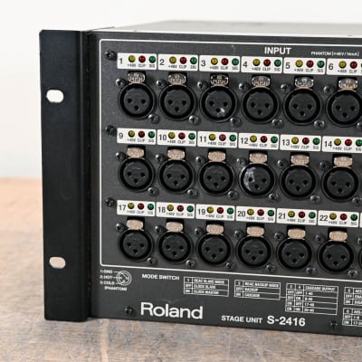 Roland S-2416 24x16 Digital Snake Stage Unit CG0091V | Reverb