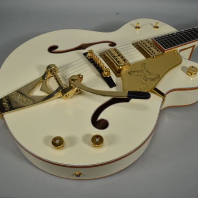 2020 Gretsch G6136T-59 White Falcon White Finish Electric Guitar w/OHSC image 8