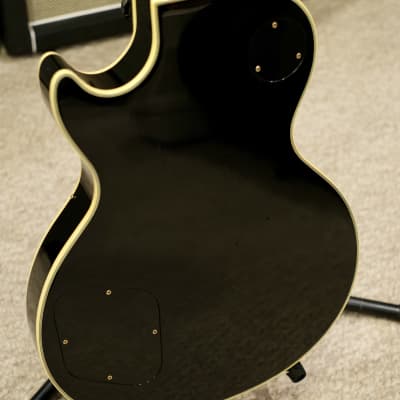 1980's Burny RLC-60 Les Paul Custom - One Piece Top - 8lbs