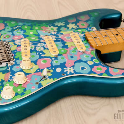 2003 Fender Stratocaster Blue Flower ST57-85 BFL Near-Mint, Japan CIJ image 5