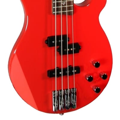 Tregan SHB STD FHR BSW PJ Shaman Bass Standard Contoured Basswood Body 4-String Bass Guitar for sale