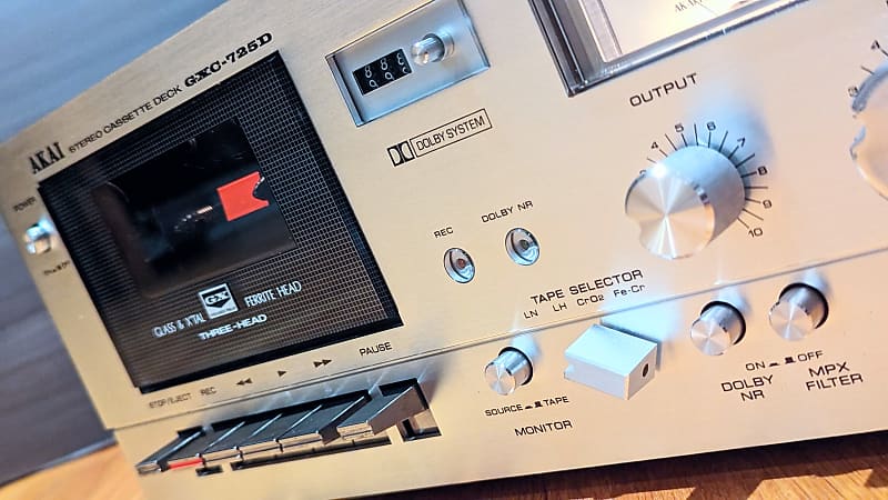 美品名機動作品 AKAI GXC-725D カセットデッキ アカイ 1977年 Akai GXC-725D/ Cassette Deck/ Fully Serviced and | Reverb Canada