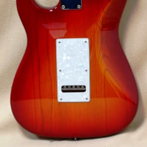 G&L USA Legacy Electric Guitar in Cherry Burst w/ case image 2