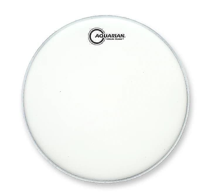 Aquarian TC13 13" White Texture Coated Drum Head image 1