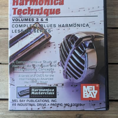 DVD: David Barrett's Harmonica Masterclass - Building Harmonica Technique, Series 3, Vol. 3 & 4, (2 hours, 23 min.) image 1