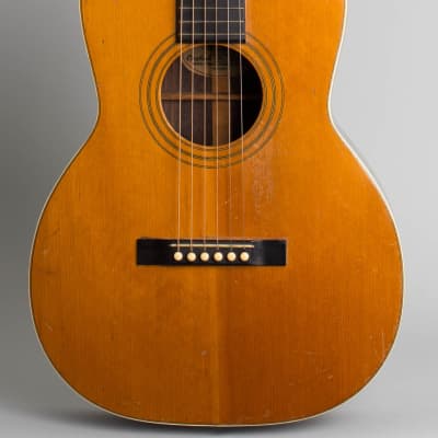 Regal  Custom Built Style 5 Flat Top Acoustic Guitar,  c. 1930, ser. #3446, black hard shell case. image 3