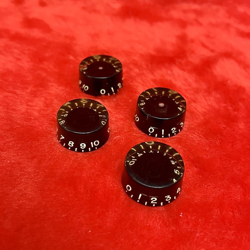 Gibson Les paul Custom Barrel speed knobs c 1970’s Black SG Reverb