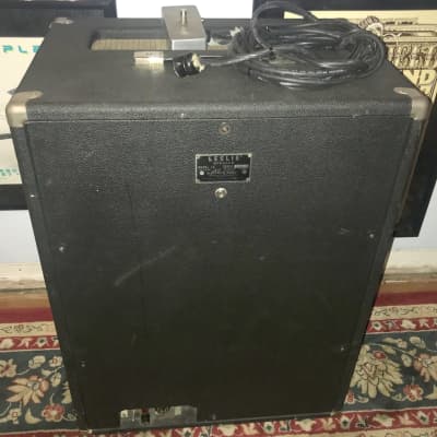 Leslie Model 16 Rotating Speaker with Guitar Interface and Pedal + Cable 1960's image 5