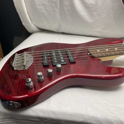 Lakland Skyline Japan Series ( ESP ) 55-AJ ? Active Jazz 5-string Bass - pickup added image 7