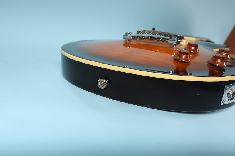 2000 Epiphone Les Paul 7-String Tobacco Sunburst Flame