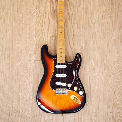 1998 Fender Deluxe Player Stratocaster Ash Body Sunburst w/ Fender Japan Neck image 2
