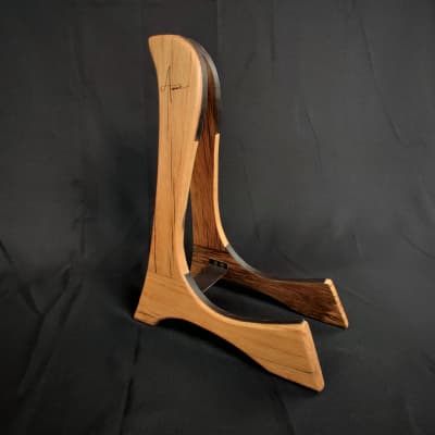 Handmade Solid Oak Wooden Guitar Stand Made in Ireland Reverb Brazil