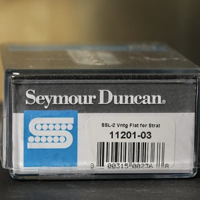 Seymour Duncan SSL-2 Vintage FLAT Strat Alnico V Single Coil Pickup image 3