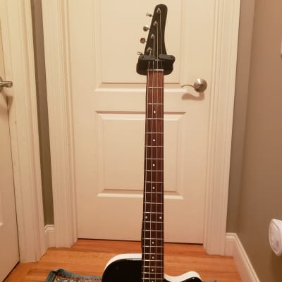 Silvertone 1444 bass guitar  1444 bass guitar  1960's - Black image 7