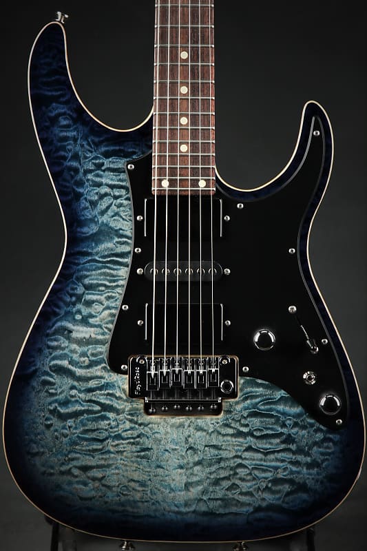 Tom Anderson Guardian Angel - Satin Natural Arctic Blue Burst | Reverb