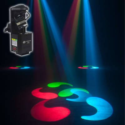 New American DJ ADJ Inno Pocket Roll DMX LED 12W Barrel Mirror Scanner Light image 6