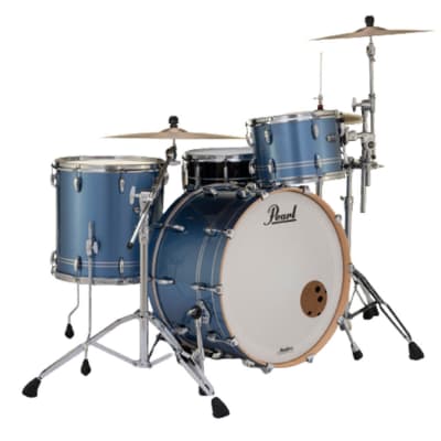 Pearl Masters Maple Complete 3-pc. Shell Pack - Chrome Contrail image 1