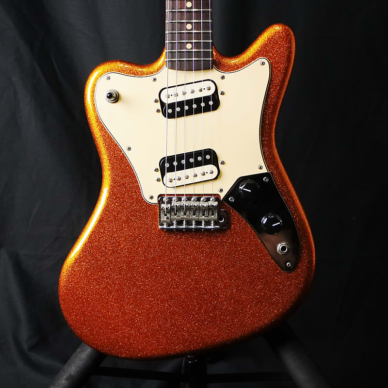 Fender Pawn Shop Super-Sonic - Dark Gunmetal Flake | Long
