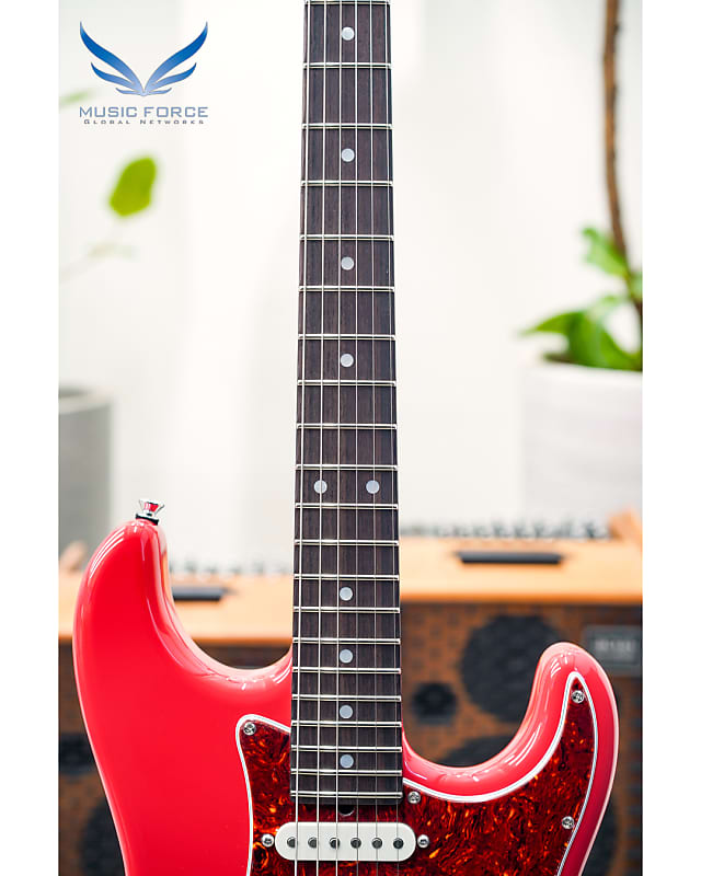 James Tyler Japan Classic HSS-Fiesta Red w/US Tortoise PG