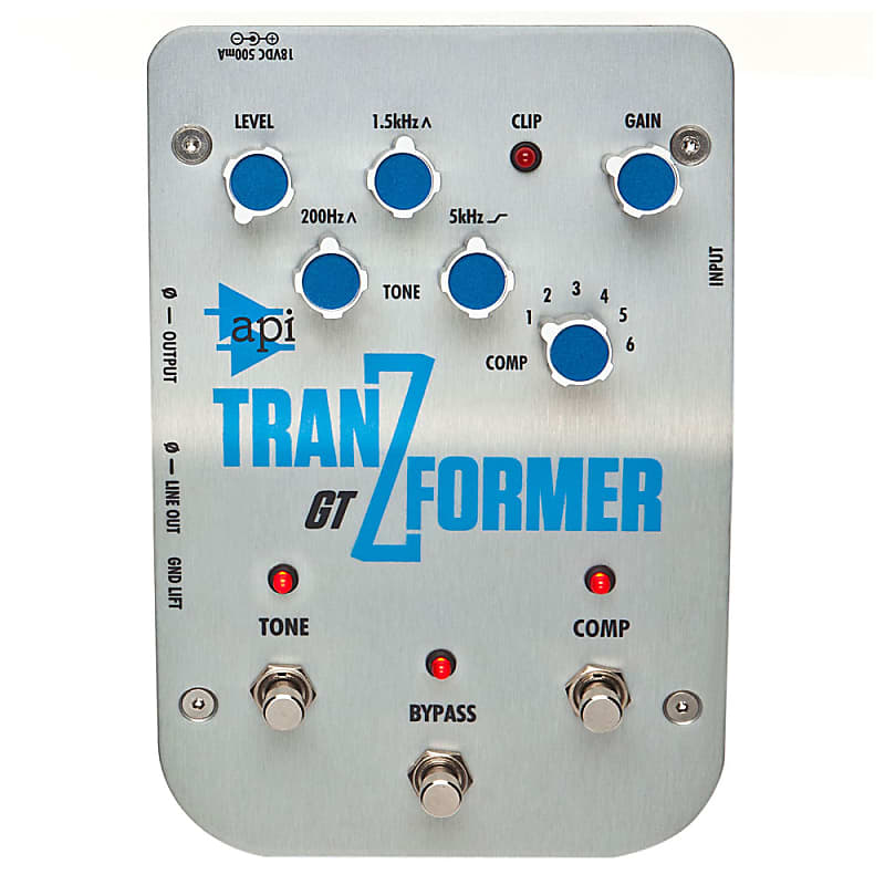 API Tranzformer GT Guitar Compressor/Tone Control Pedal