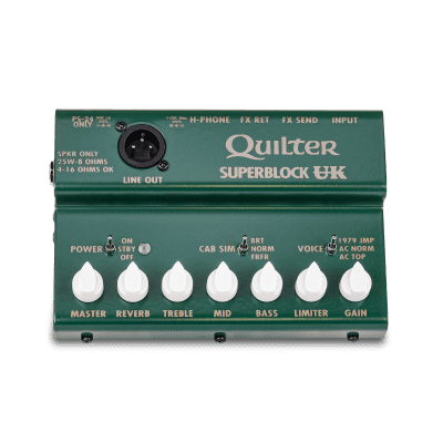 Quilter SuperBlock UK 25-Watt Pedalboard Guitar Amp