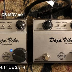 Fulltone Mini DejaVibe Mk II Guitar Effect Pedal CS-MDV mkII image 2