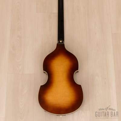 1974 Hofner 500/1 Beatle Bass Vintage Violin Bass 100% Original w/ Blade Pickups, Case image 3