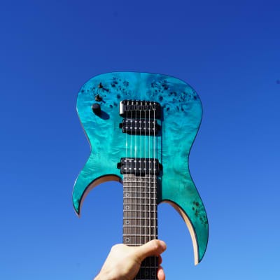 Schecter Diamond Series Keith Merrow KM-7 MK-III Artist L Lagoon Fade 7-String Electric Guitar (2024) for sale