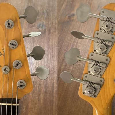 Fender Precision Bass, ‘62, LEFT HAND, 3 Tone Sunburst, 1991 image 7